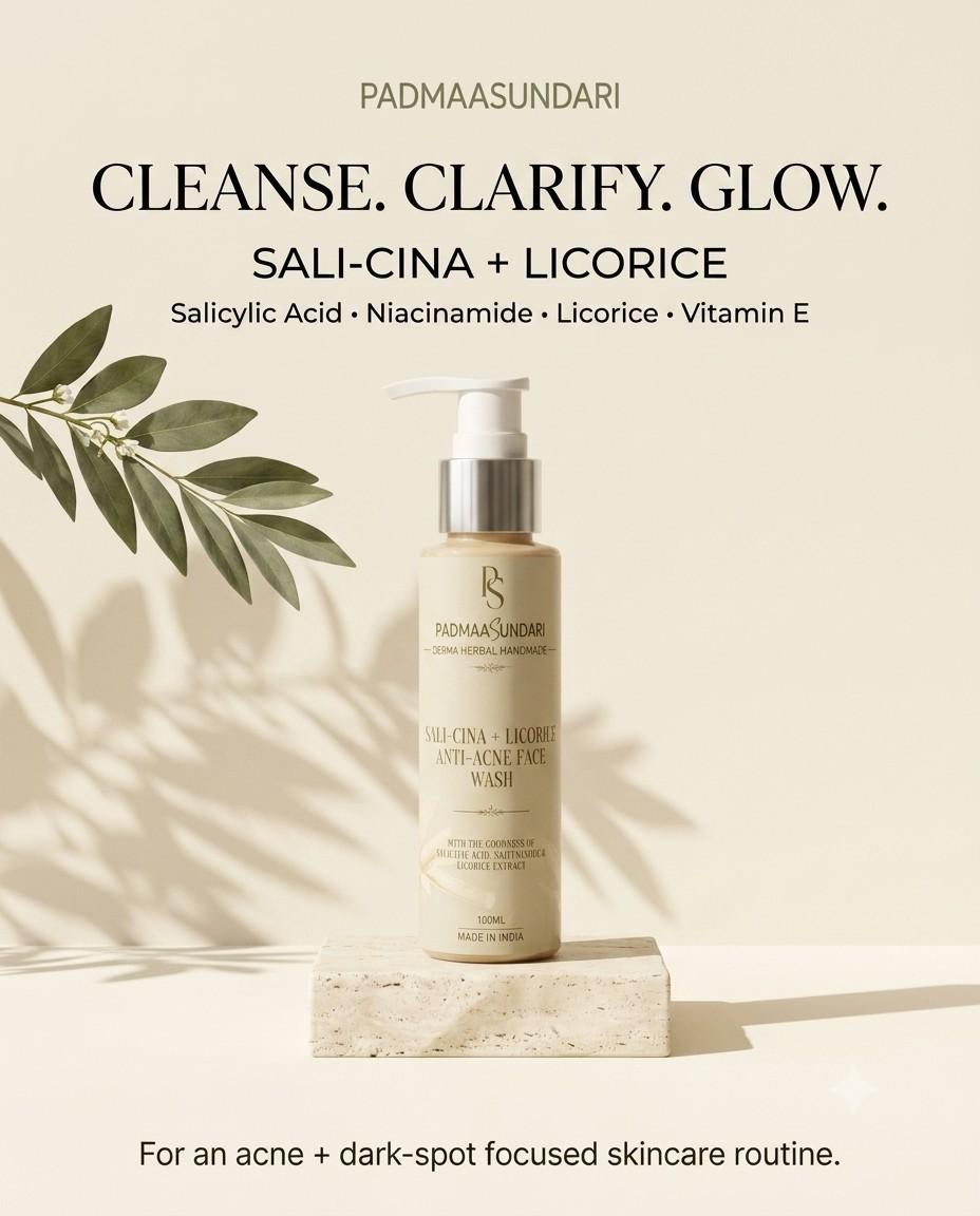 Sali-Cina Face Wash Close-up