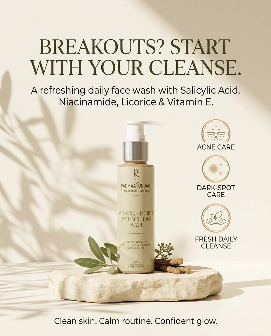 Sali-Cina Face Wash Ingredients